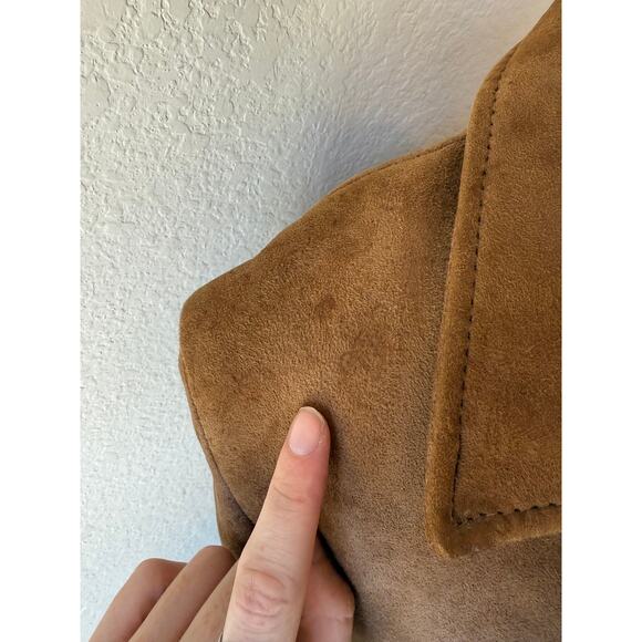 Brown Suede Jacket - Picture 6 of 9